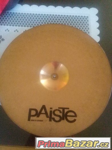 Prodám činely paiste- spěchá – fotografie 4