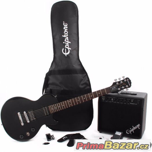 Prodám set elektrickou kytaru Epiphone + kombo Epiphone – fotografie 2