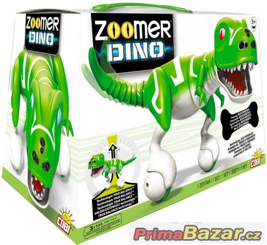 NOVÝ ZOOMER Dino Boomer Interaktivní dinosaurus BOMBA CENA – fotografie 1