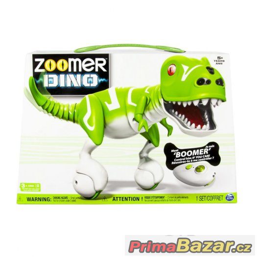 NOVÝ ZOOMER Dino Boomer Interaktivní dinosaurus BOMBA CENA – fotografie 2