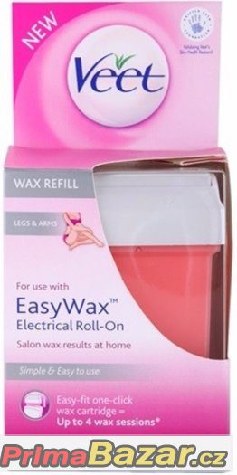 Veet Easy Wax vosková náplň pro všechny druhy pokožky 50 ml – fotografie 1