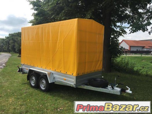 PROFI bržděný přívěs 350x150cm,3000kg,130km/h – fotografie 1
