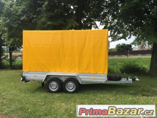 PROFI bržděný přívěs 350x150cm,3000kg,130km/h – fotografie 2