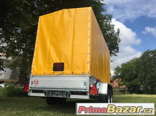 PROFI bržděný přívěs 350x150cm,3000kg,130km/h – fotografie 5
