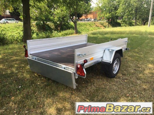 Profi jednoosý bržděný přívěs 250x150cm,130km/h,1300kg – fotografie 4