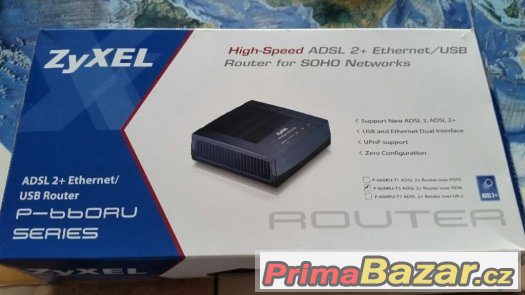Router Zyxel P-660RU-T3 ADSL 2 ID:063 – fotografie 3