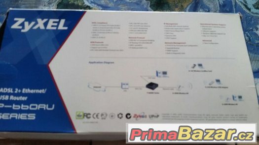 Router Zyxel P-660RU-T3 ADSL 2 ID:063 – fotografie 4