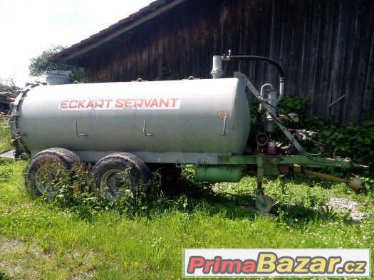 Prodám fekální vůz 6000L značky ECKART – fotografie 1