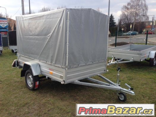 Profi přívěsný vozík 245x145cm,130km/h – fotografie 1
