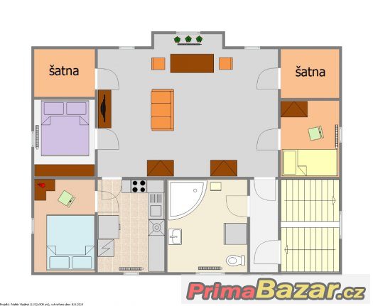 Pronájem 4+1,93m2,Praha 5,Malvazinky – fotografie 1