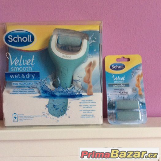 SCHOLL VELVET SMOOTH WET & DRY nový zabalený pilnik na paty – fotografie 1