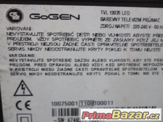 Televize Gogen TVL 19935LED (48cm) – fotografie 5