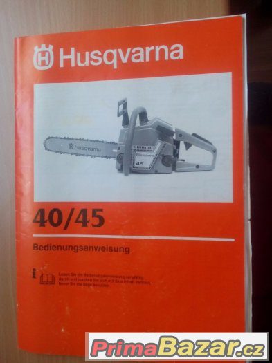 Prodám motorvou pilu Husqarna 40 – fotografie 3