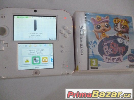 Nintendo 2DS + Hra (White Red) – fotografie 2