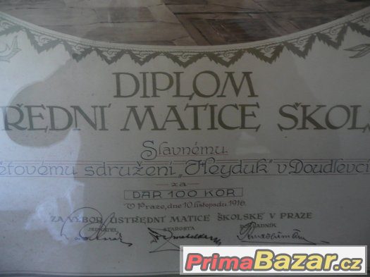 prodám diplom a rám obrazu – fotografie 2