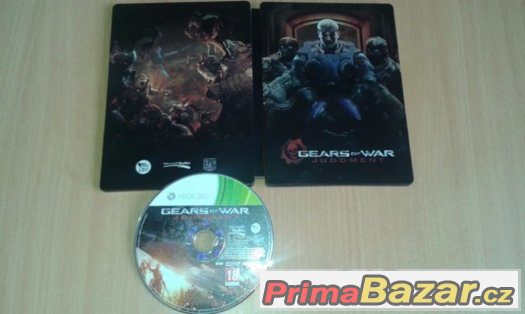 XBOX 360 GEARS OF WAR JUDGEMENT STEELBOOK EDICE – fotografie 1