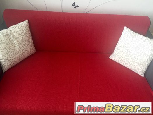 Ikea cerveny krasny prehoz vel.120x180cm – fotografie 2