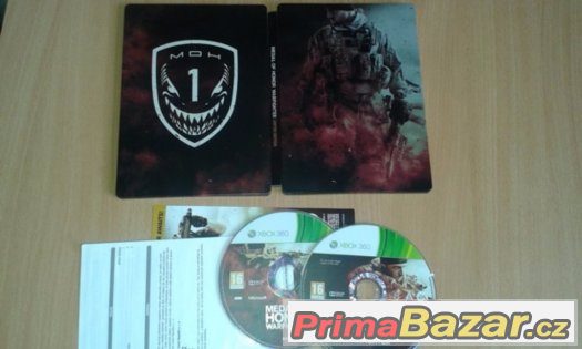 MEDAL OF HONOR WARFIGHTER XBOX 360 STEELBOOK EDICE – fotografie 1