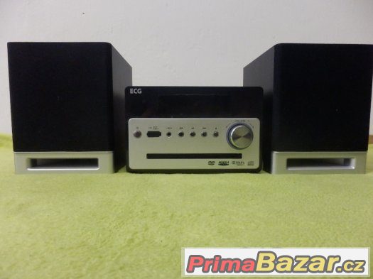 ELEGATNÍ MINI HIFI VĚŽ ECG XENON D556-TOP STAV-ZÁRUKA 18 MĚS – fotografie 4