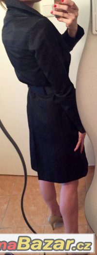 ZARA woman krasny cerny moderni trenckot/kabatek S – fotografie 4
