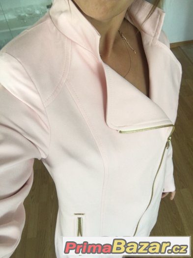 Luxusní kabatek soft pink 40 – fotografie 1