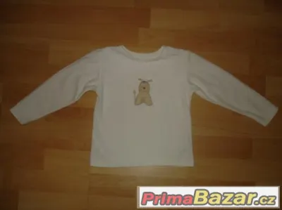 Sametová mikina vel. 98 cm