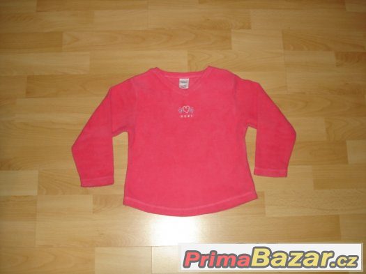 Fleecová mikina vel. 98 cm – fotografie 1