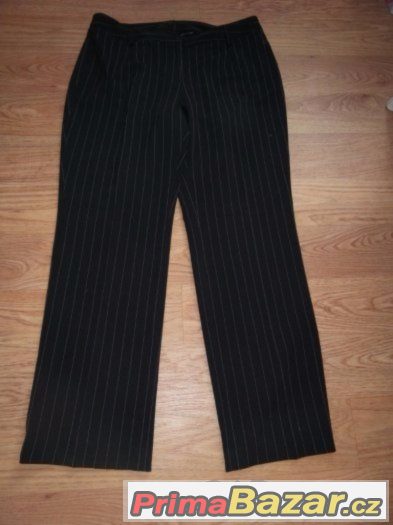 Dámské plátěné kalhoty zn.Basic line-casual wear,vel.46 – fotografie 1