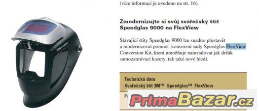 Speedglas Flex View Conversion Kit – fotografie 1