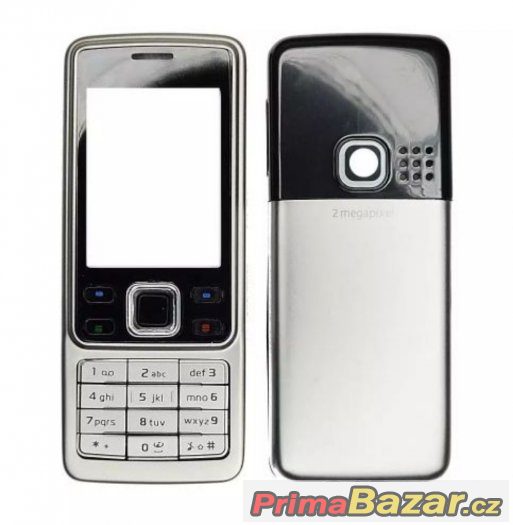 Kryt nový Nokia 6300, černý a stříbrný. – fotografie 1