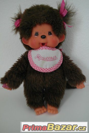 REZERVACEMonchhichi-mončičák-od Sekiguchi-holčička s culíčky – fotografie 2