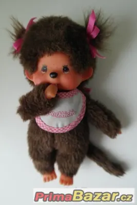 REZERVACEMonchhichi-mončičák-od Sekiguchi-holčička s culíčky
