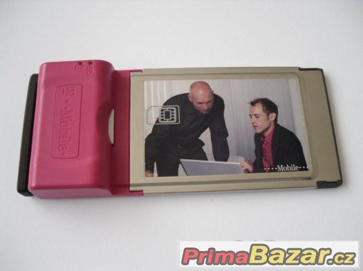 Pcmcia T-mobile karta pro datové připojení. – fotografie 2