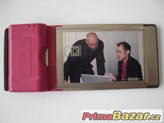 Pcmcia T-mobile karta pro datové připojení. – fotografie 4