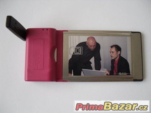 Pcmcia T-mobile karta pro datové připojení. – fotografie 5