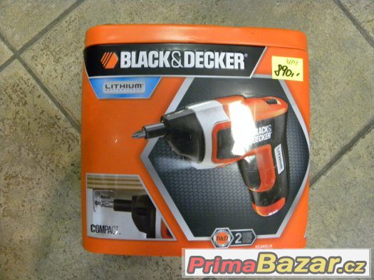Black&Decker KC460LN aku šroubovák 3,6V – fotografie 1