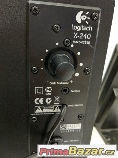 Reproduktory LOGITECH X-240 – fotografie 5