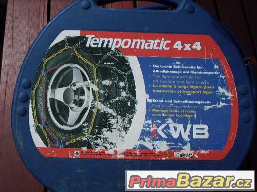 Prodám sněhové řetězy Tempomatic 4x4 – fotografie 1