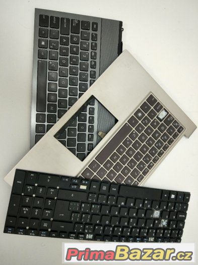 PALMRESTY + KLÁVESNICE NOTEBOOKY - Asus, Acer, tlačítka. – fotografie 1