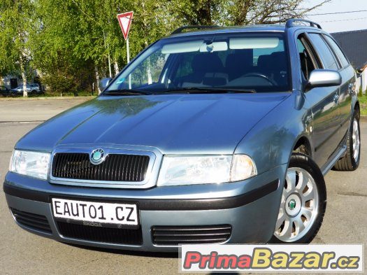 ŠKODA OCTAVIA COMBI 1.6i 75kW PLYN 2004 MULTIVOLANT VYHŘ.SED – fotografie 1