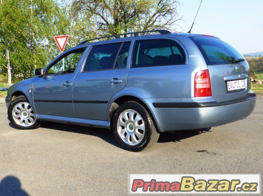 ŠKODA OCTAVIA COMBI 1.6i 75kW PLYN 2004 MULTIVOLANT VYHŘ.SED – fotografie 5