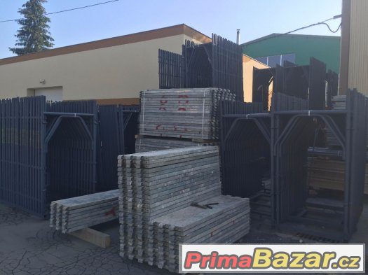 Lešení stavební fasádní široké 1m cena 208Kc/m2 prac.plochy7 – fotografie 3