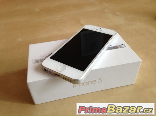 Apple iPhone 5 16GB stříbrný - velmi dobrý stav - funkční – fotografie 3