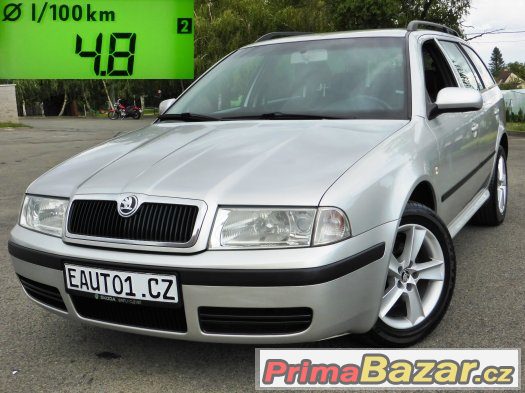 ŠKODA OCTAVIA COMBI 2004 1.9TDI 66kW KLIMA 1MAJITEL ALU16" – fotografie 1