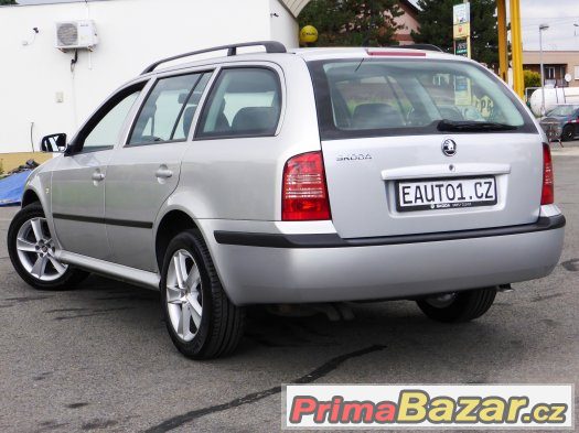 ŠKODA OCTAVIA COMBI 2004 1.9TDI 66kW KLIMA 1MAJITEL ALU16" – fotografie 5