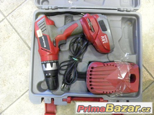 Vrtačka příklepová aku RT-CD 18 i Einhell Red 1x baterie – fotografie 1