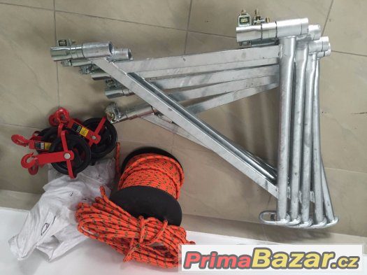 Lešení stavební fasádní široké 1m cena 208Kc/m2 prac.plochyG – fotografie 2