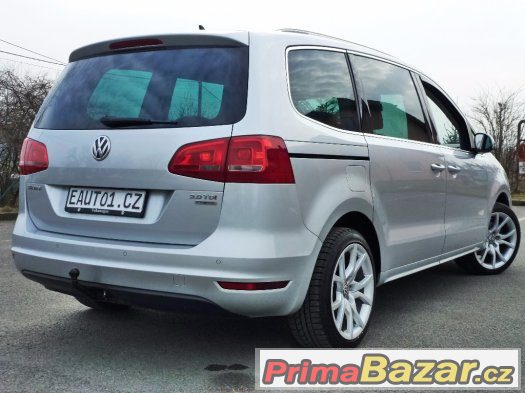 VW SHARAN 2012 TDI 125 kW Tažné Bixenon Kůže 11xBag DPH – fotografie 3