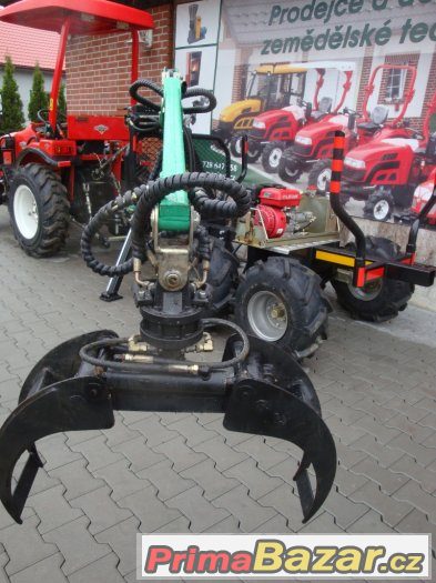 Vyvážečka LTC 3,4 s hydraulickou rukou za čtyřkolku, traktor – fotografie 2