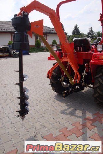 Půdní, zemní vrták CR12 za traktor a malotraktor, jamkovač – fotografie 3